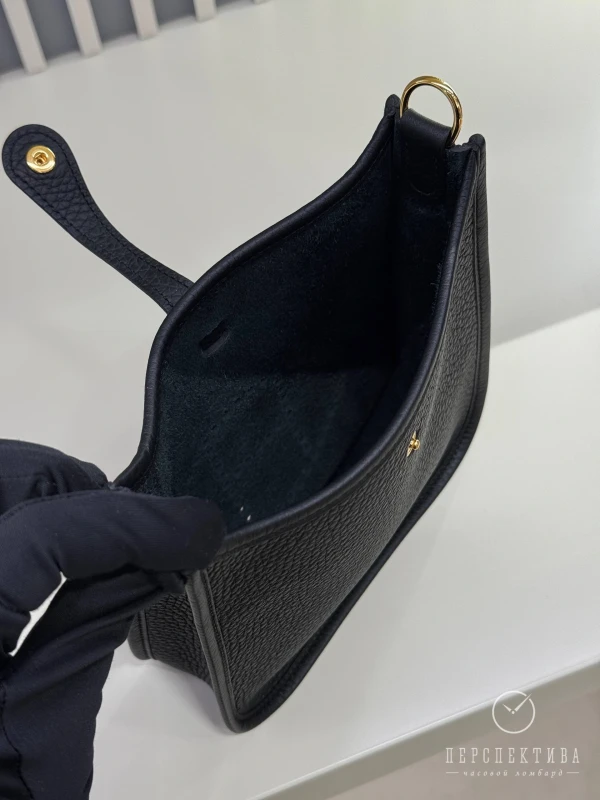 Hermès Evelyne 16 Amazone bag Clemence Noir GHW H069426CCAV 9