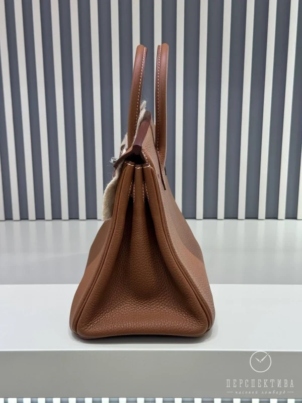 Hermès BIRKIN 25 TOGO GOLD PHW B25TG 3