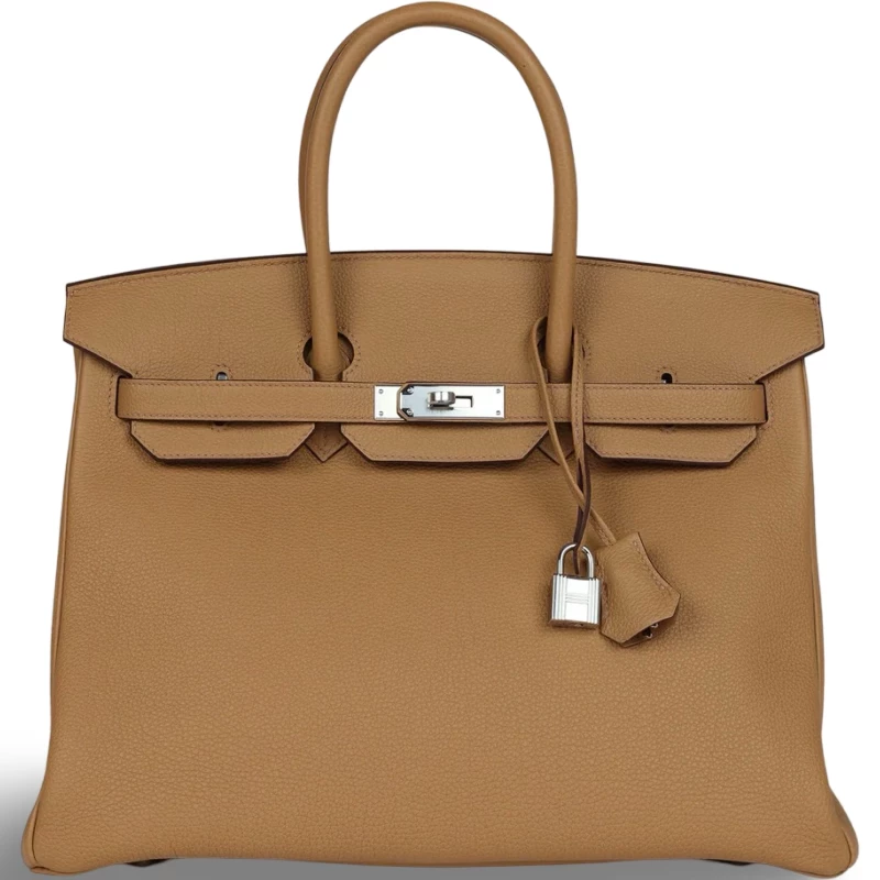 BIRKIN 35 VEAU TOGO BISQUIT PHW