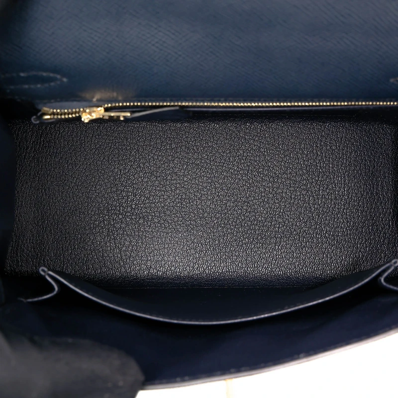 Hermès KELLY II 25 VEAU EPSOM BLEU INDIGO GHW KELLY II 25 VEAU EPSOM BLEU INDIGO 8