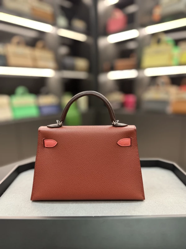 Hermès KELLY 20 MINI TRICOLOR VEAU EPSOM PHW K20TRICOLOR 5