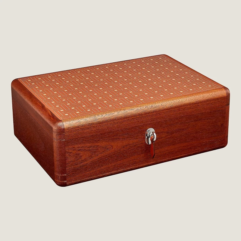 Hermès Mosaique Or poker box H313024M 01 3