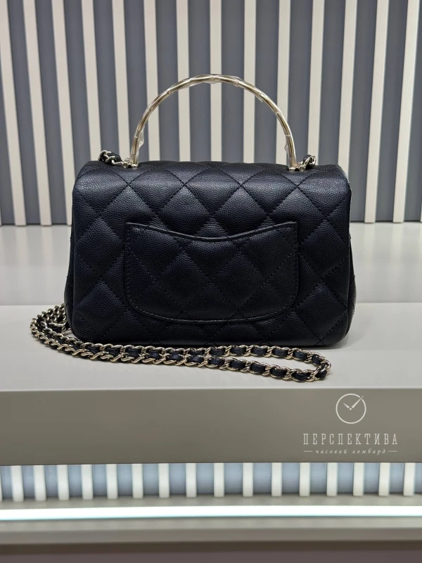 Chanel 25S Black Caviar Quilted Coco Crush AS5554 3