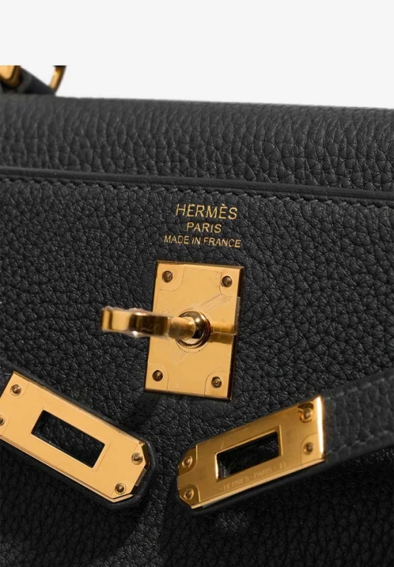 Hermès KELLY 25 VEAU TOGO CABAN GHW K25TC 8