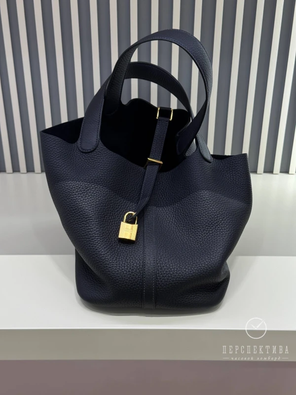 Hermès Picotin Lock 22 bag Clemence Ardoise H060991CP85 3