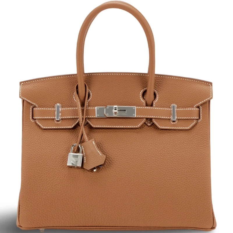 BIRKIN 30 VEAU TOGO GOLD PHW