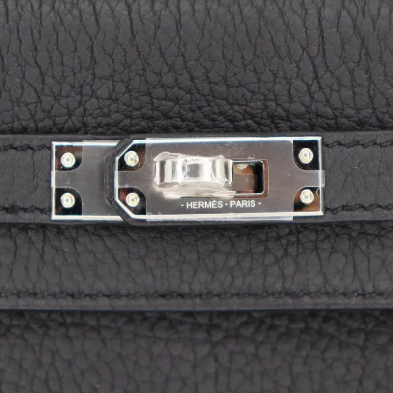 Hermès KELLY RETOURNE 25 VEAU TOGO NOIR PHW K25TN 5