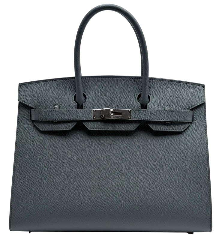 BIRKIN 30 VEAU EPSOM CIEL PHW