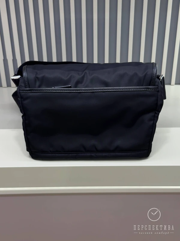 PRADA Re-Nylon and Saffiano leather Shoulder Bag Black 2VD066_2DMG_F0002_V_OOM 6