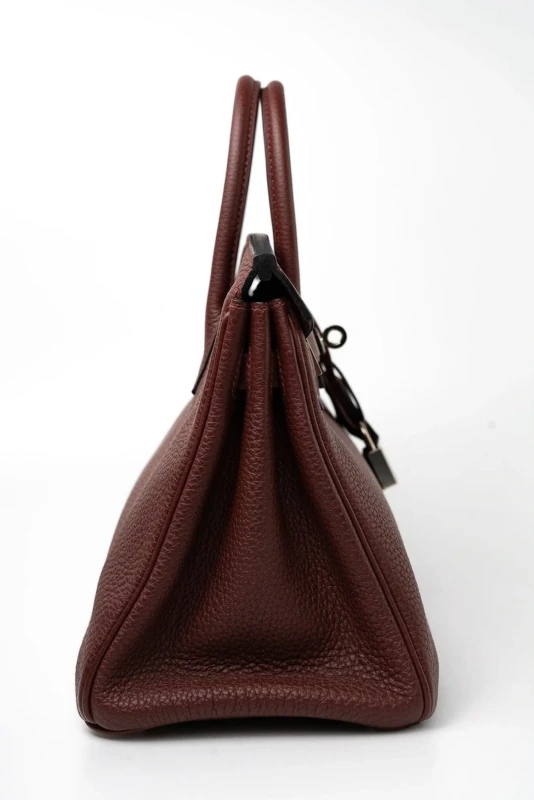 Hermès BIRKIN 25 VEAU TOGO ROUGE H PHW B25TRH 3