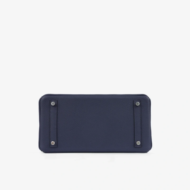 Hermès BIRKIN 30 VEAU TOGO BLEU NAVY PHW B30TBN 2