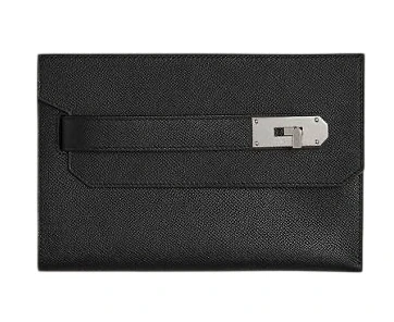 Pochette Hacademi NOIR EPSOM