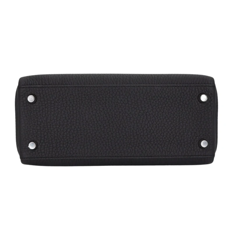 Hermès KELLY RETOURNE 25 VEAU TOGO NOIR PHW K25TN 4