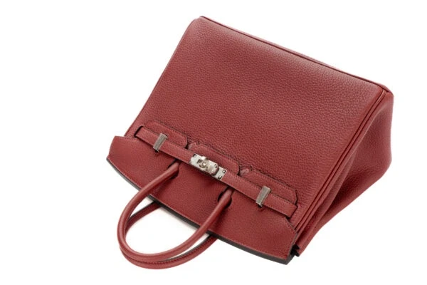 Hermès BIRKIN 25 VEAU TOGO ROUGE H GHW B25TRH 7