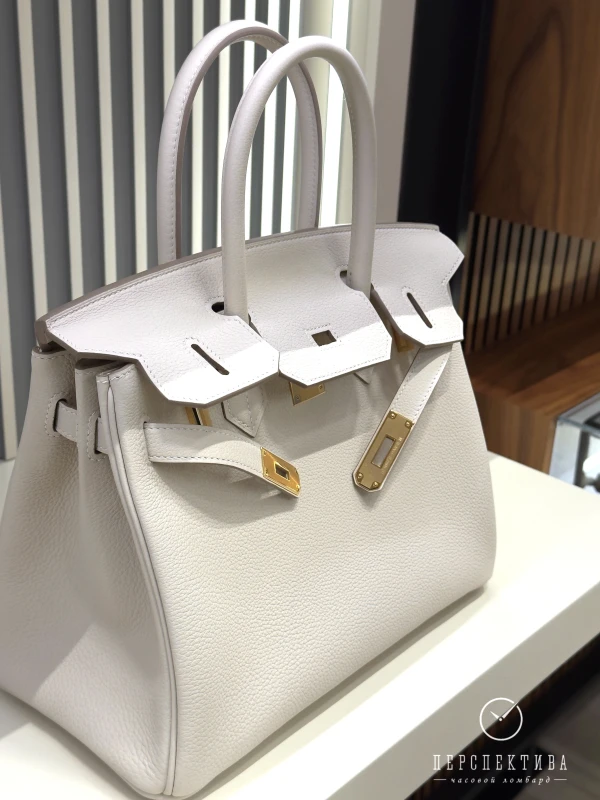 Hermès SAC BIRKIN 30 VEAU TOGO 10 CRAIE H027633CC 9