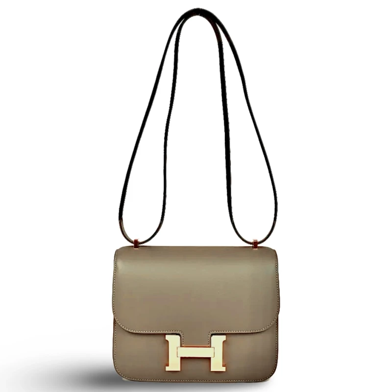 Hermès CONSTANCE 18 VEAU SWIFT BEIGE MARFA GHW C18SBM