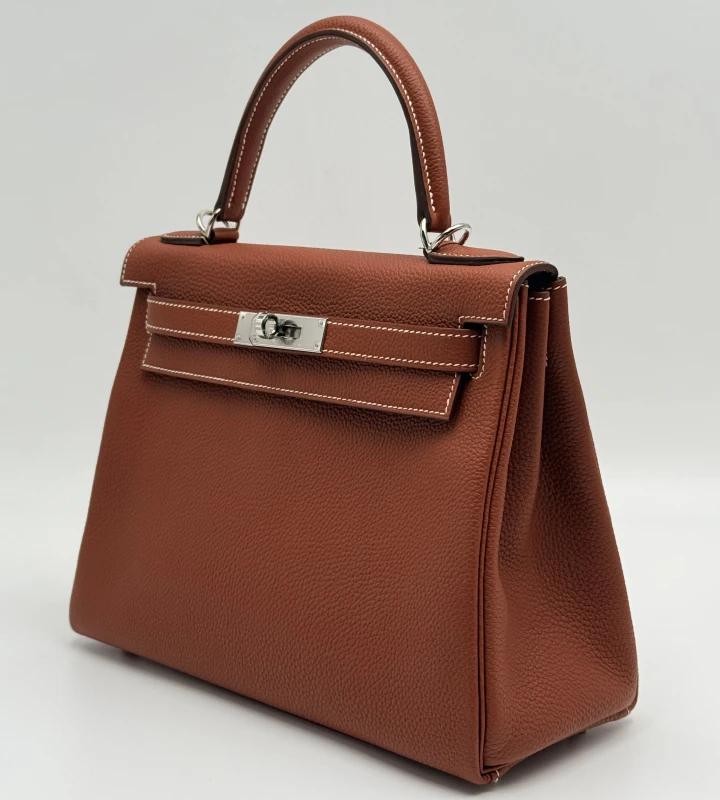 Hermès KELLY 28 VEAU TOGO CUIVRE PHW K28TC 3