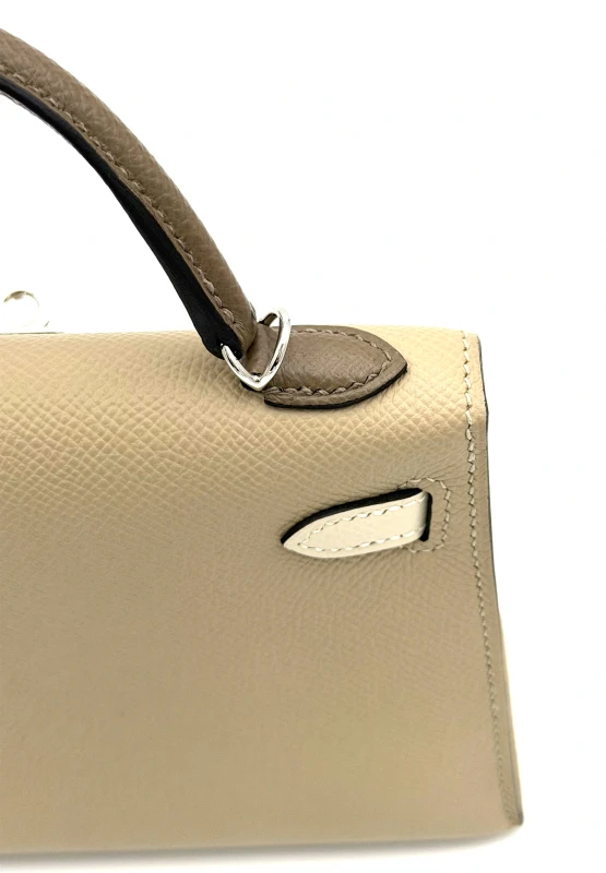 Hermès KELLY 20 EPSOM HSS TRENCH/CRAIE/ETOUPE PHW K20HSS 7