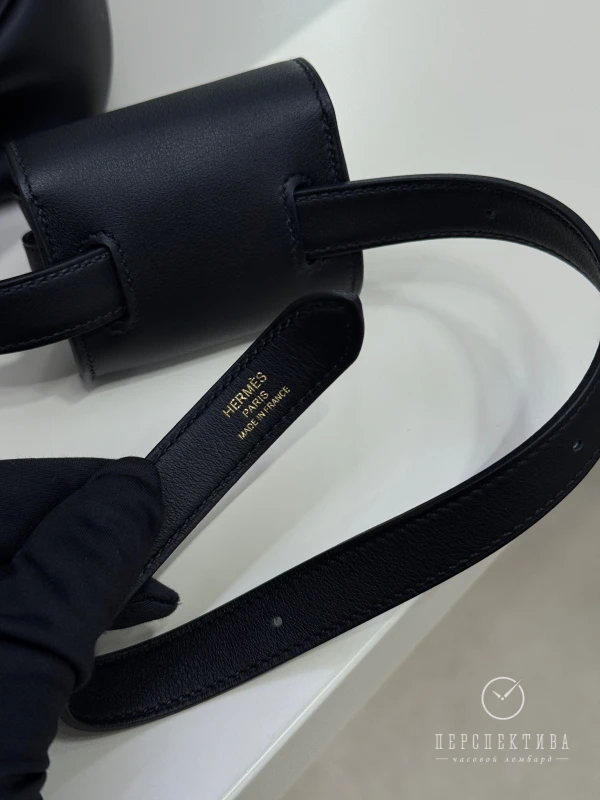 Hermès SAC KELLY MOOVE VEAU SWIFT NOIR GHW H084552CC 7