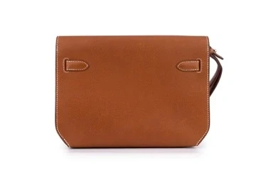 Hermès KELLY DEPECHES 25 VEAU BARENIA GOLD PHW KDBG 3