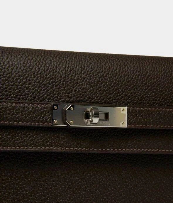 Hermès KELLY DEPECHES 25 VEAU TOGO BAI-BRUN Depeches25 5