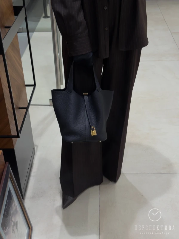 Hermès Picotin Lock 22 bag Clemence Ardoise H060991CP85 9