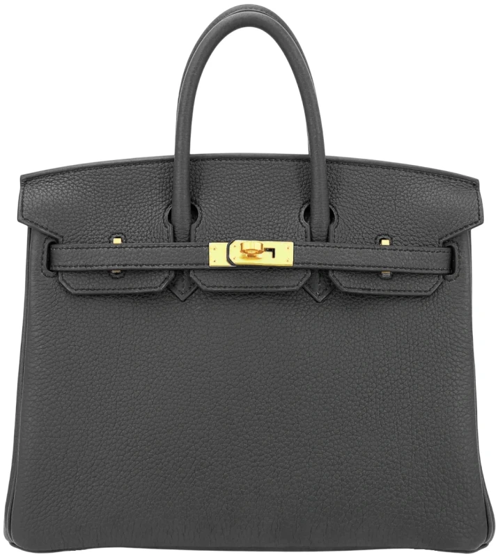 Hermès BIRKIN 25 VEAU TOGO 8P PLOMB B25TP 1