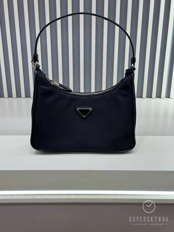 PRADA Re-Edition 2005 Re-Nylon and Saffiano mini bag Black 1N204X_R064_F0002 5