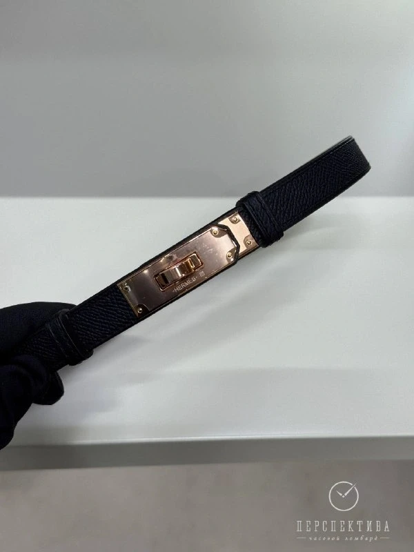 Hermès Kelly 18 belt Epsom Calfskin RGP H069853CD89 7