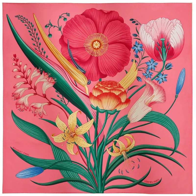 Hermès Bouquet Final scarf 90 H004283S 01 1