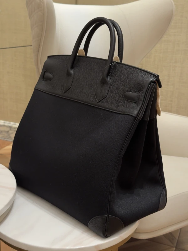 Hermès Courroies 40 Militaire Veau Togo Noir/Noir Courroies 40 3