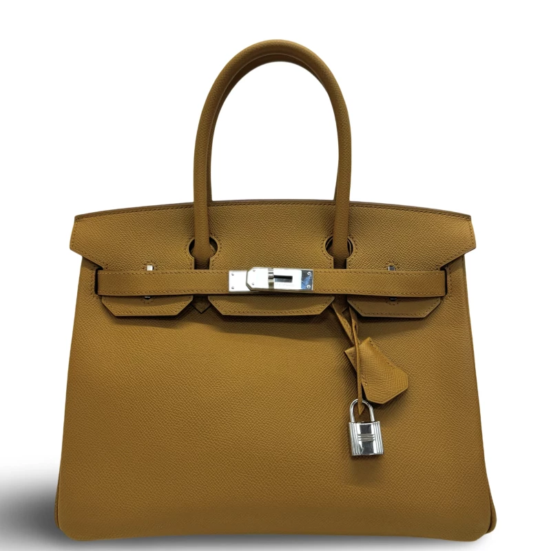 Hermès BIRKIN 30 EPSOM SESAME PHW B30ES