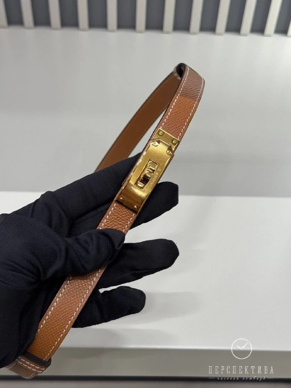 Hermès Kelly 18 belt Epsom Calfskin YGP H069853CC37 7