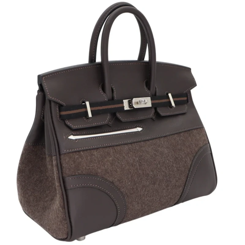 Hermès BIRKIN GO TEAM EBENE SWIFT/FEUTRE PHW B25GOTEAM 4