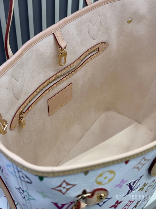 Louis Vuitton LV x TM Neverfull MM M27787 4