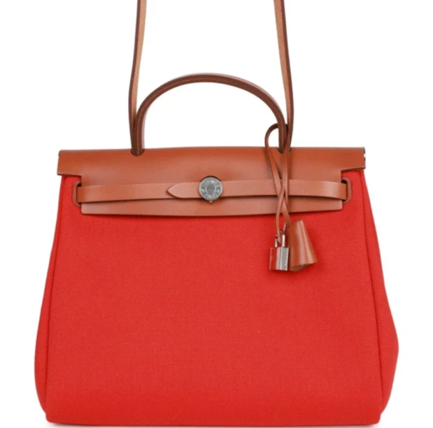 SAC HERBAG ZIP 31 TOILE BERLINE/VACHE HUNTER