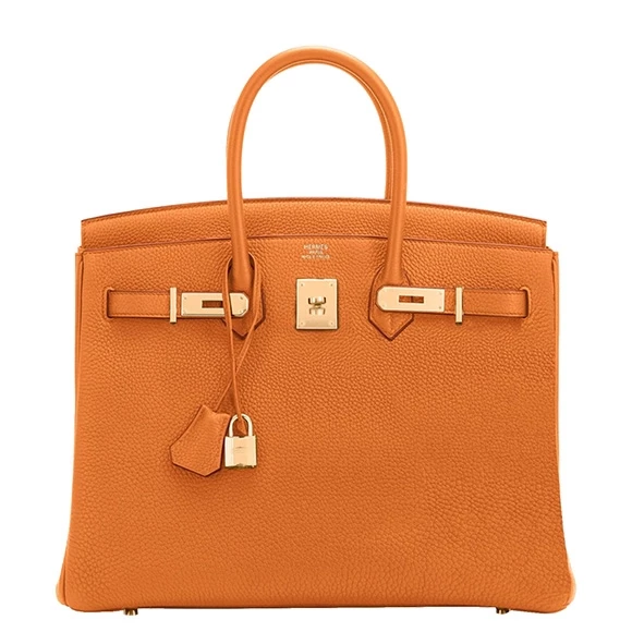 Birkin Bag 35 Togo Orange