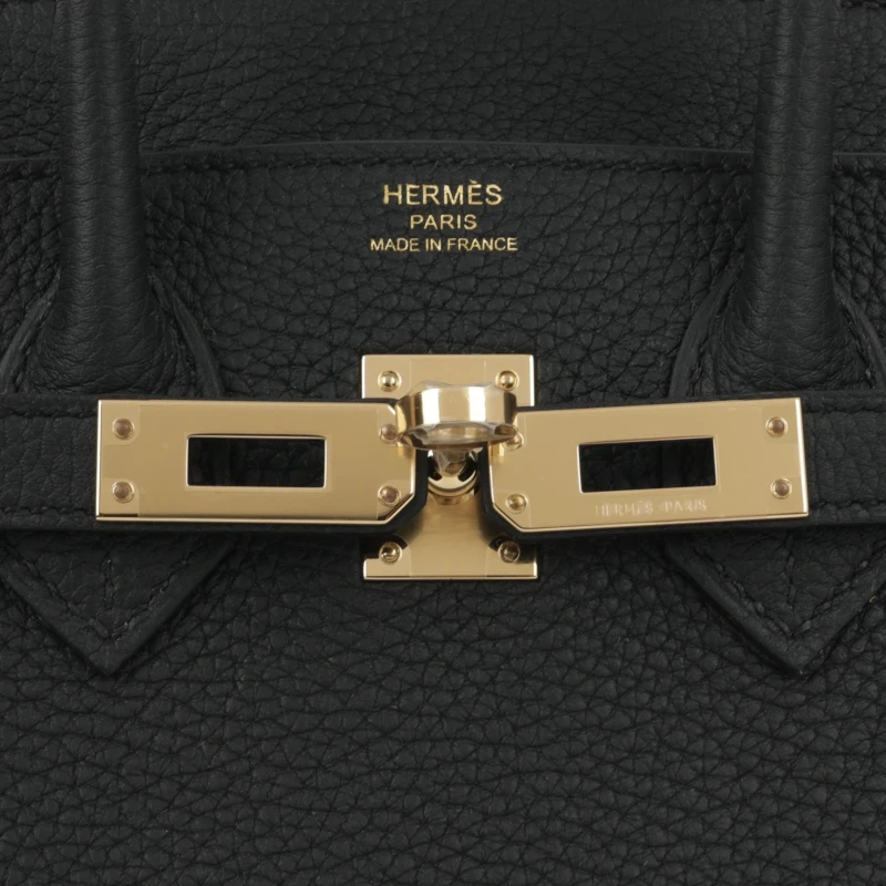 Hermès BIRKIN 25 VEAU TOGO NOIR PBHW B25TNP 7