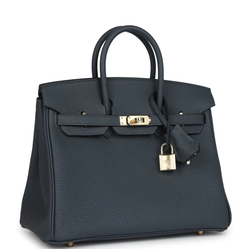 Hermès BIRKIN 25 VEAU TOGO GRIS MISTY PBHW B25TGM 2