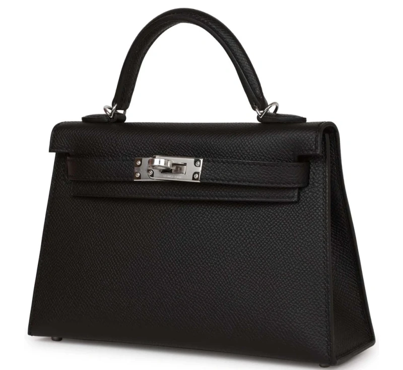 Hermès KELLY 20 MINI EPSOM NOIR PHW K20EN 5