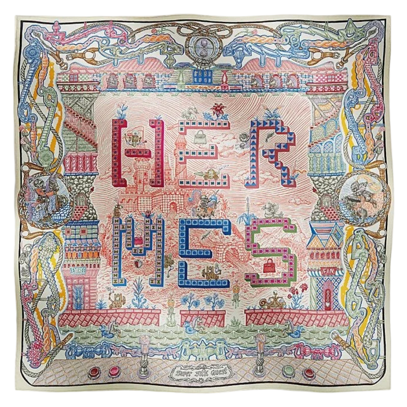 Super Silk Quest scarf 90