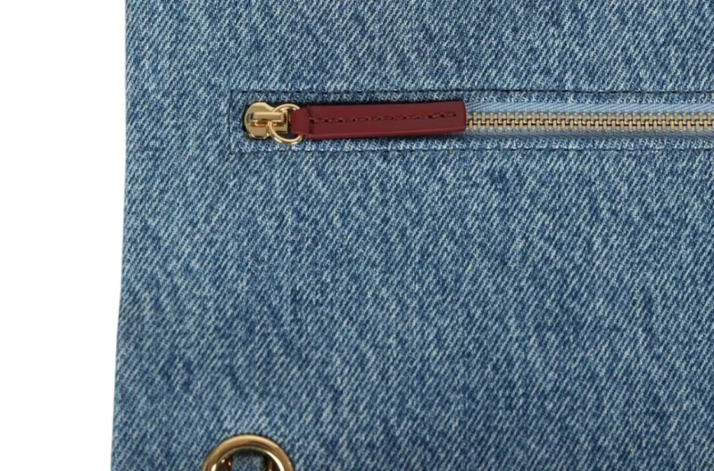 Chanel Maxi «Souplissimo» Large Flap Bag Blue Denim GHW Maxi Large Flap Bag 7