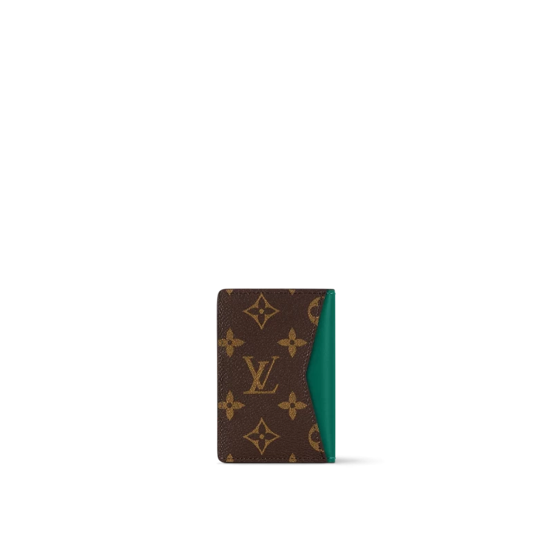 Louis Vuitton Кардхолдер Monogram Macassar Pondichery Pink M12829 4