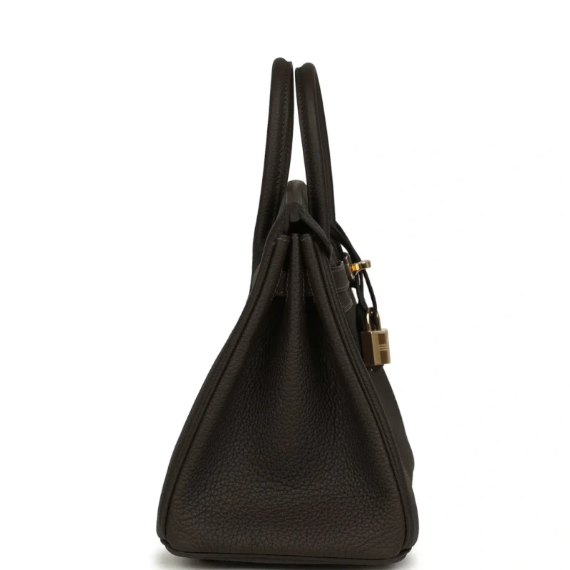 Hermès BIRKIN 25 VEAU TOGO BAI-BRUN PBHW B25TBB 3