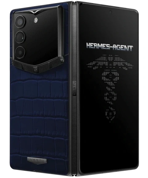 Vertu AlphaFold - Alligator Skin (Navy Blue) AFAS Navy Blue 1