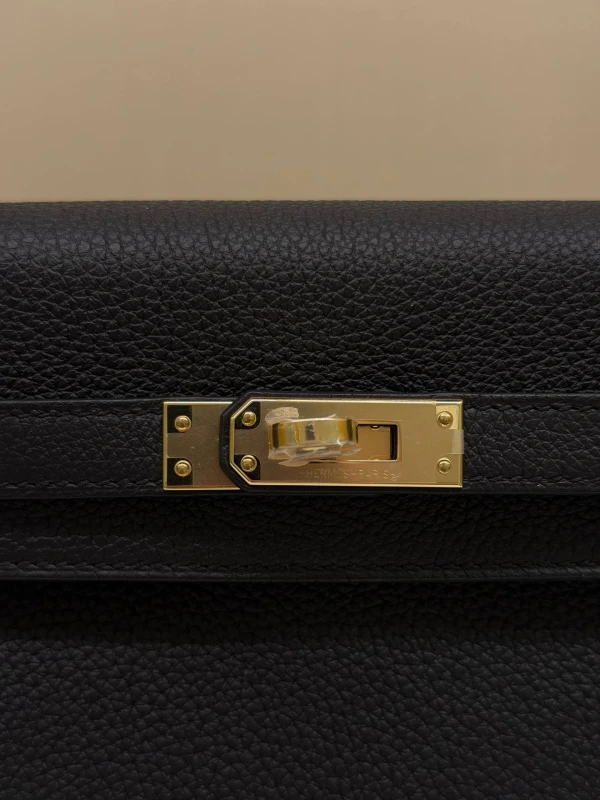 Hermès KELLY RETOURNE 25 VEAU TOGO NOIR PHW K25TN 7