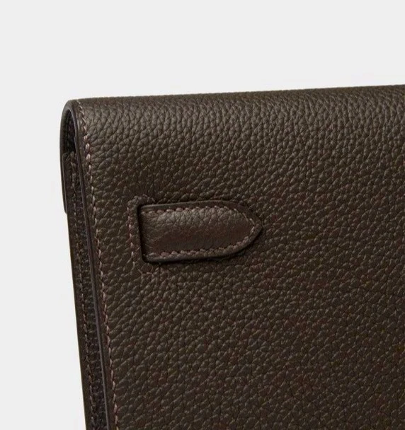 Hermès KELLY DEPECHES 25 VEAU TOGO BAI-BRUN Depeches25 7