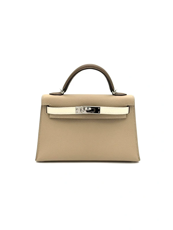 Hermès KELLY 20 EPSOM HSS TRENCH/CRAIE/ETOUPE PHW K20HSS 2