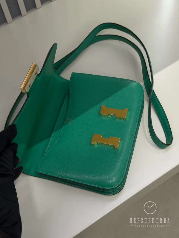 Hermès Constance 18 Mini Epsom Vert Vertigo GHW H18MINIGHW 4