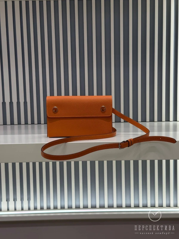 Hermès Hermesnap Wallet Epsom Orange H085099CKAC 2